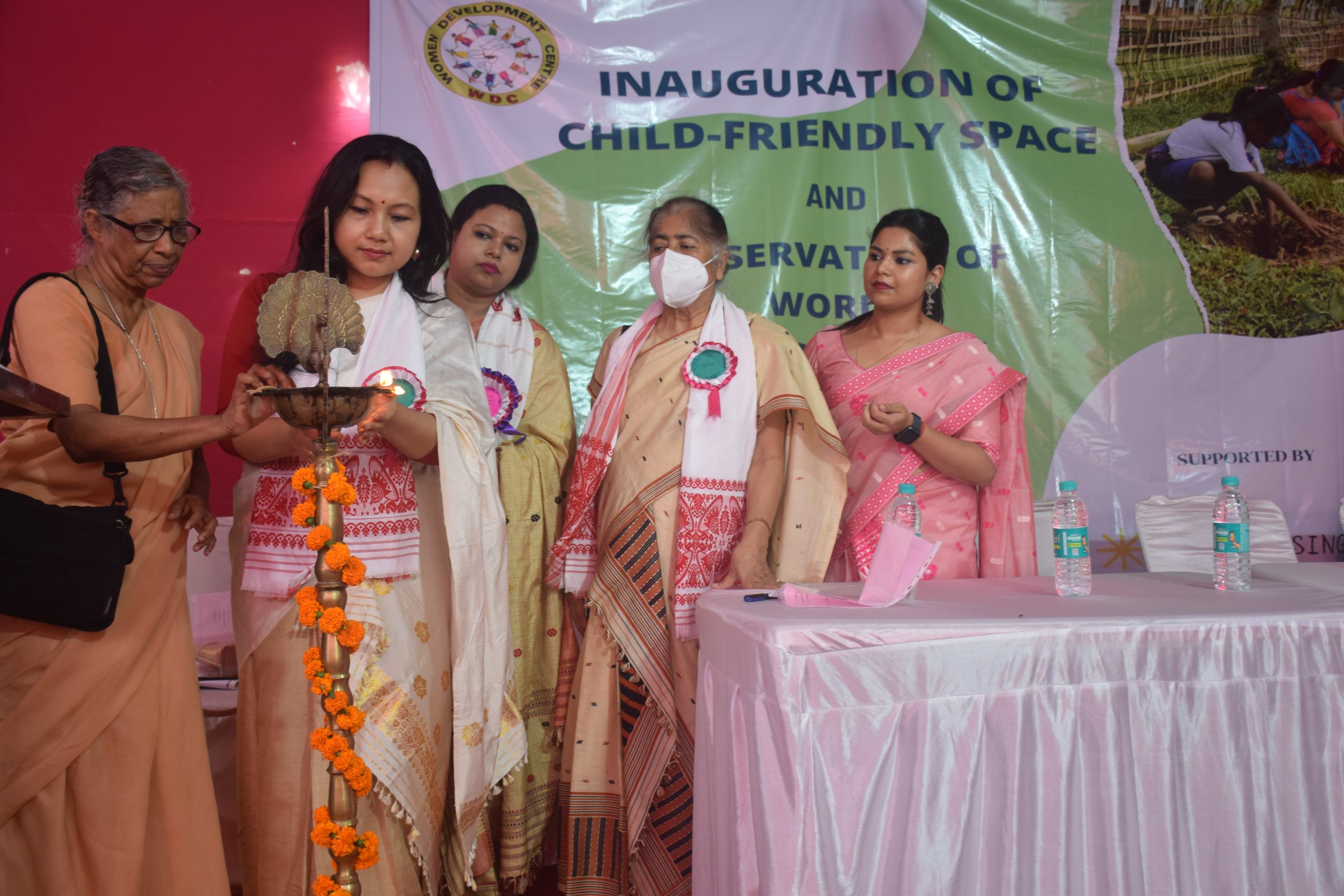 Women Development Centre has launched the first Child-Friendly Space at the Solapara slum on 05th June 2022